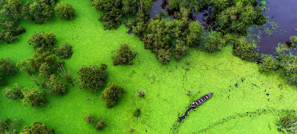 This country is bursting with mazes of rivers